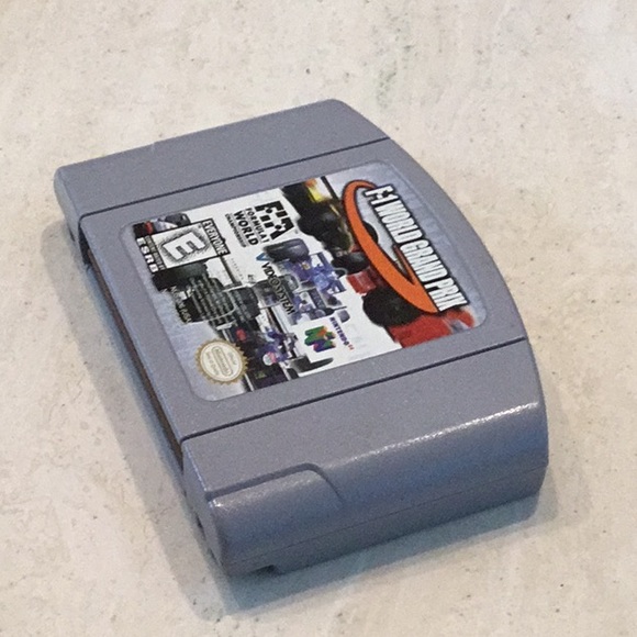 F-1 World Grand Prix Nintendo 64 Game N64 Car Race Cars Racing Formula One - Picture 7 of 9